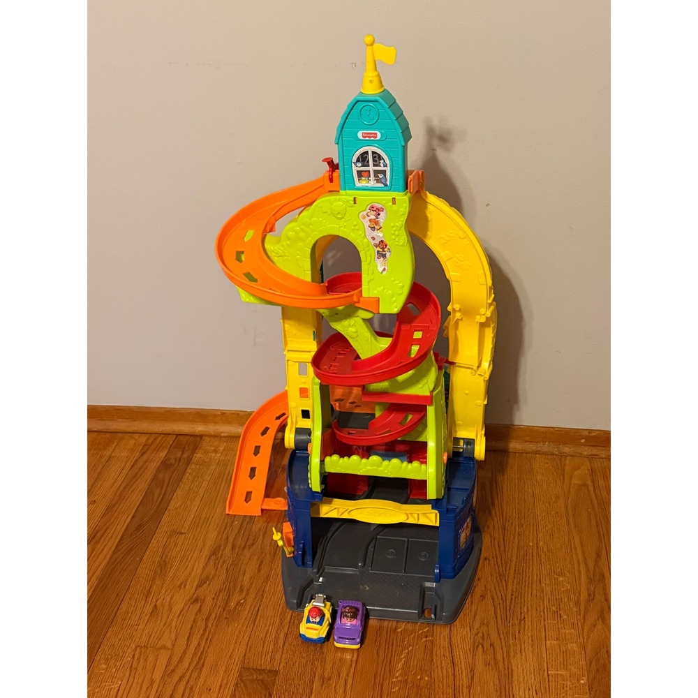 Fisher-Price Little People Sit n Stand Skyway Transforming wheelies Tower